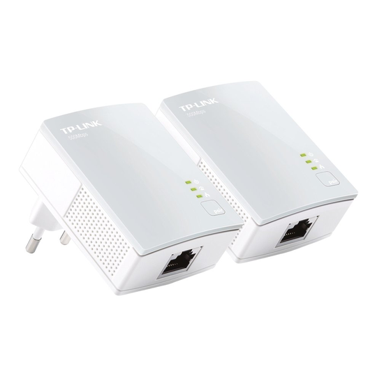 TP-LINK TL-PA4010KIT AV500 500 Mbps Nano Powerline Adapter Starter Kit