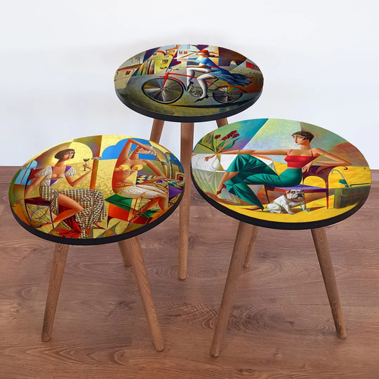 Bade 3 Piece Nest of Tables