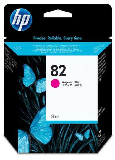 HP 82 Magenta Original Ink Cartridge - High Yield 69ml - C4912A