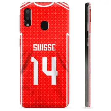Samsung Galaxy A20e TPU Case - Switzerland