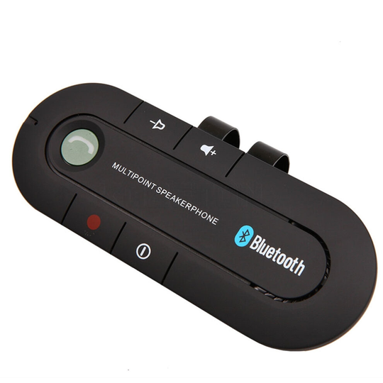 Multipoint Speakerphone 4.1+EDR Wireless Bluetooth Handsfree Car Kit MP3 Music Player for IPhone Android