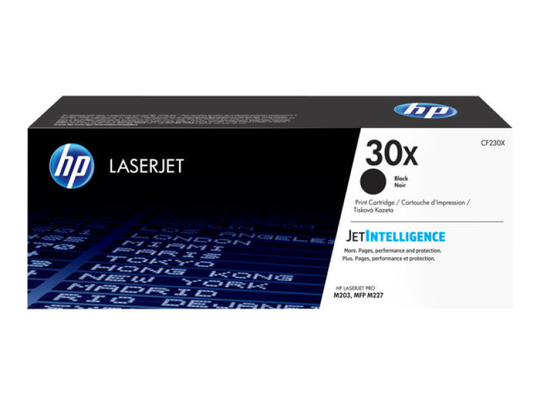 HP 30X High Yield Black Original LaserJet Toner Cartridge (CF230X)