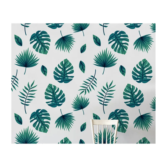 Leavens Monstera Leaf Palm Wallpaper