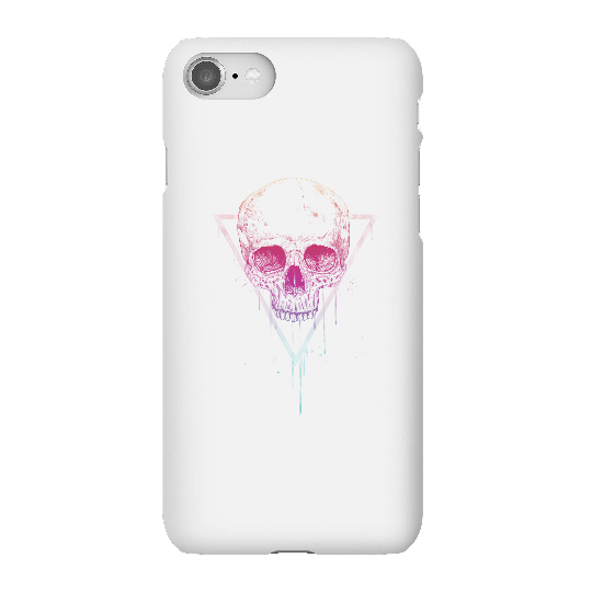 Balazs Solti Colourful Skull Phone Case for iPhone and Android - iPhone 8 - Snap Case - Matte