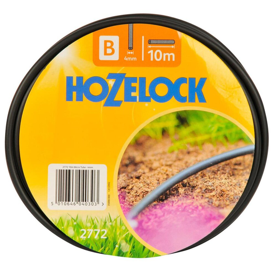 10m Micro Irrigation Supply Hose Tube - hozelock 4mm 10m micro tube hose supply x