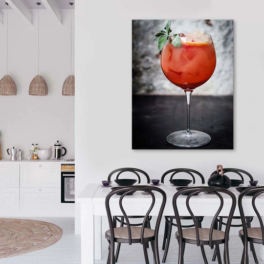 Canvas Print Cocktail Drink
