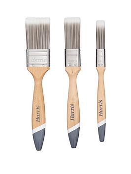 Harris Ultimate Walls &Amp; Ceilings Flat Paint Brushes 3 Pack