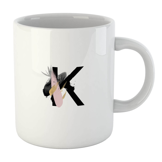 Wabi-Sabi Alphabet Mugs - K Mug