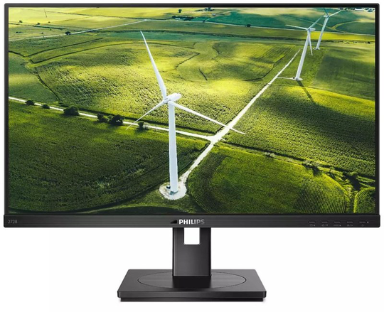 Philips 272B1G 27" Full HD IPS Monitor, 75Hz, 4ms, VGA, DVI, HDMI, DisplayPort, Speakers, Height Adjustable