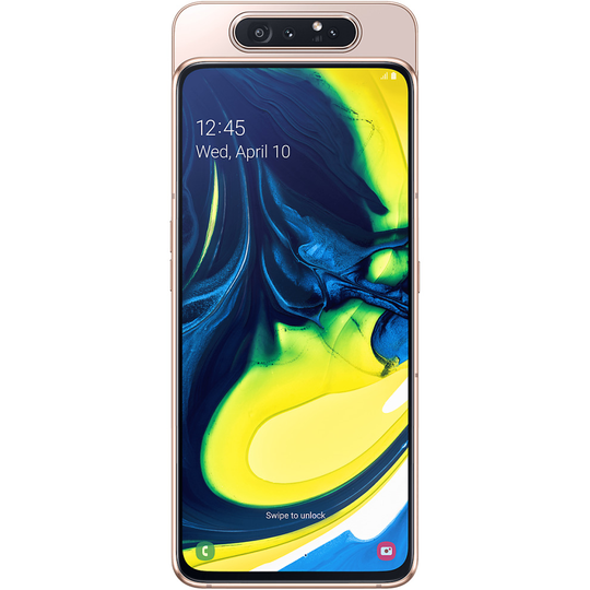 (Unlocked, Angel Gold) Samsung Galaxy A80 Dual Sim | 128GB | 8GB RAM