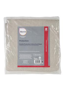 Harris Seriously Good Cotton Rich Dust Sheet 12' X 9' (3.6M X 2.75M)