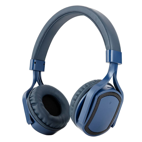 Akai Dynmx3 Bt Touch Headphones - Blue