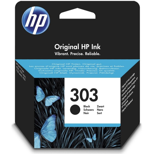 Hp Original 303 Black Ink Cartridge
