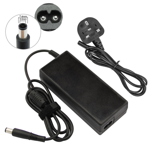 FUTUREBATT 19V 4.74A 90W AC Laptop Adapter Charger for HP EliteBook 745 820 840 850 G1 G2 609940-001