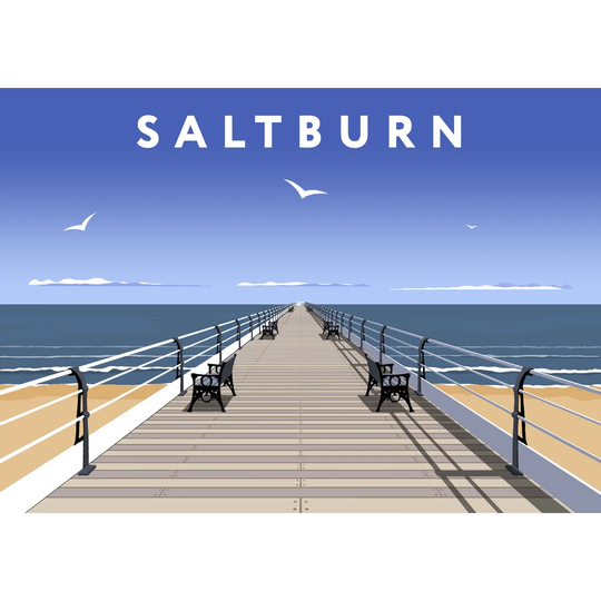 Saltburn by Richard O'Neil - Graphic Art Print on Paper
