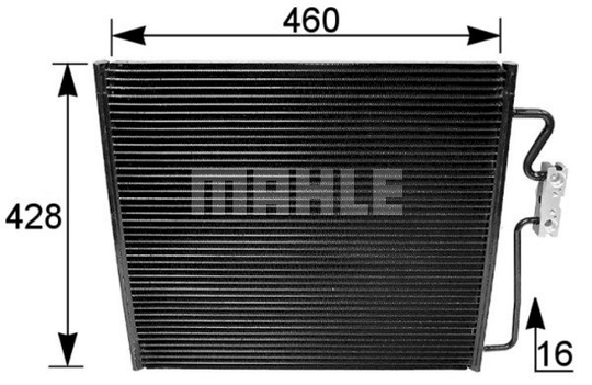 Condenser Air Conditioning 8FC351035-521 by BEHR