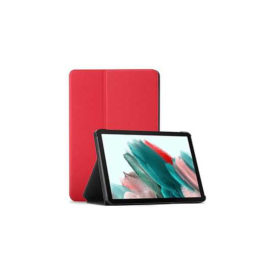 Forefront Cases Cover for Samsung Galaxy Tab A8 10.5 - Protective Galaxy Tab A8 Case Stand - Red - Slim & Light, Smart Auto Sleep-Wake, Samsung Galaxy