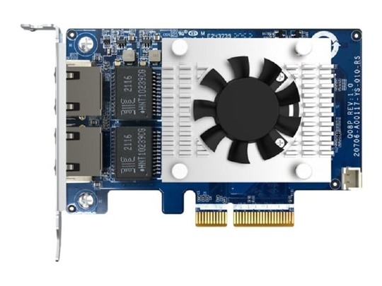 QNAP QXG-10G2TB - Network Adapter - PCIe 3.0 x4 - 10Gb Ethernet x 2