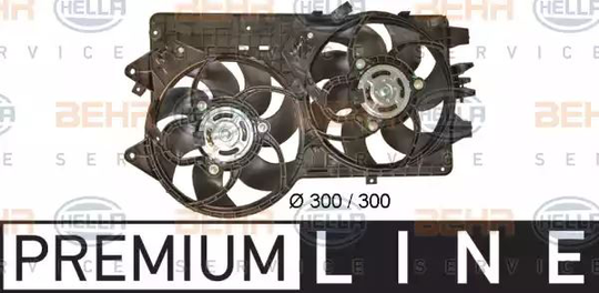 Air Conditioning fan 8EW351039-681 by BEHR
