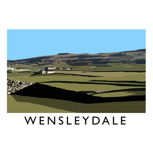 Wensleydale by Richard O'Neil - Graphic Art Print on Paper