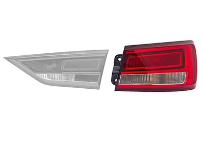 Combination Tail Light 0358922 Van Wezel 0358922