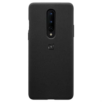 OnePlus 8 Sandstone Bumper Case 5431100137 (Open Box - Excellent) - Black