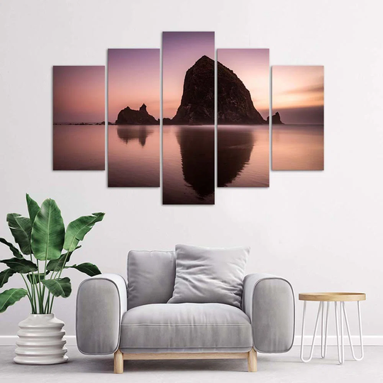 Canvas Print Rock Sea