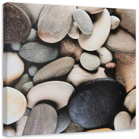 Canvas Print Zen Spa Stones