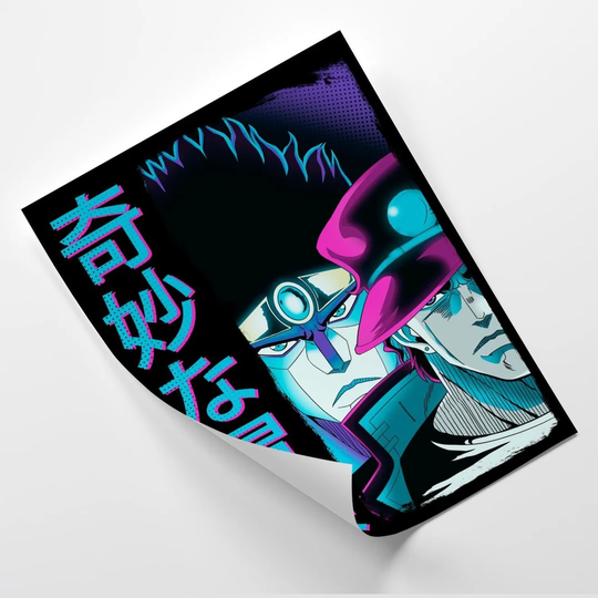 Poster, Two Faces Of Anime