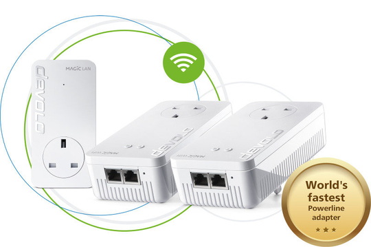 Devolo Magic 2 Wi-Fi 5 Next Whole Home Wi-Fi Kit