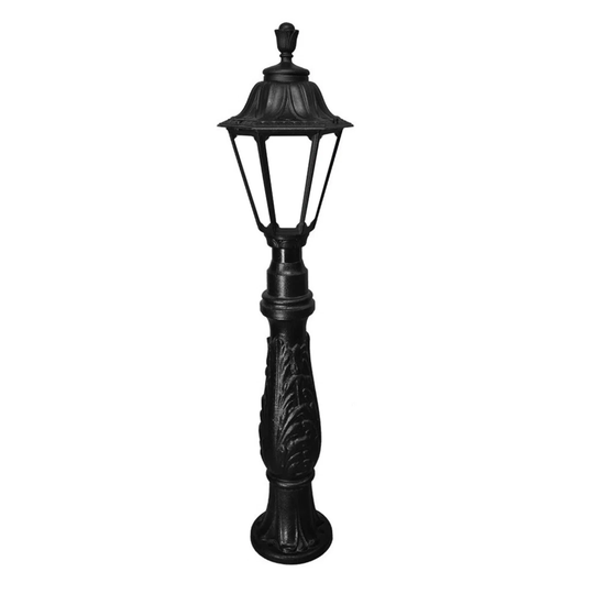 Urbanski Black 1 -Light 110Cm H Hardwired Lamp Post