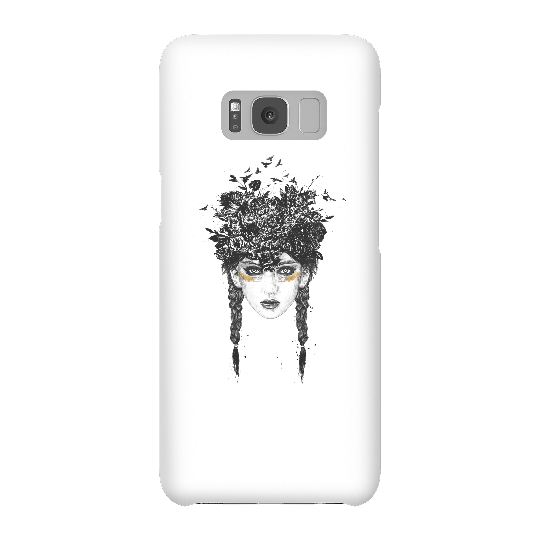 Balazs Solti Native Girl Phone Case for iPhone and Android - Samsung S8 - Snap Case - Matte