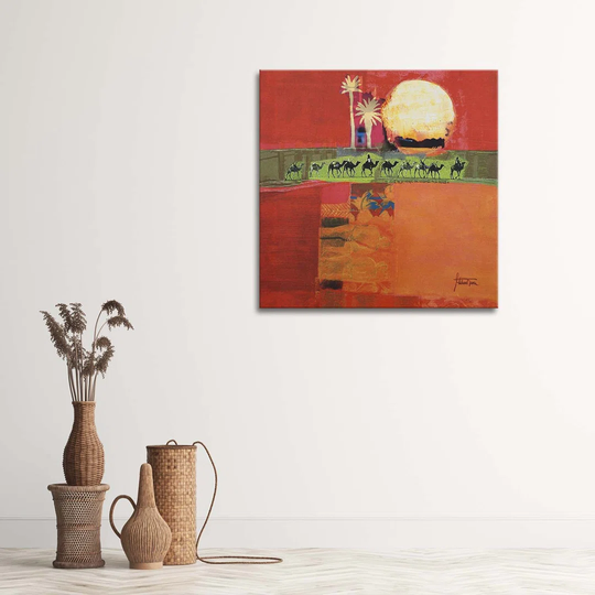 Canvas Print Africa Egypt Abstraction