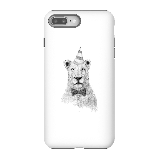 Balazs Solti Party Lion Phone Case for iPhone and Android - iPhone 8 Plus - Tough Case - Matte