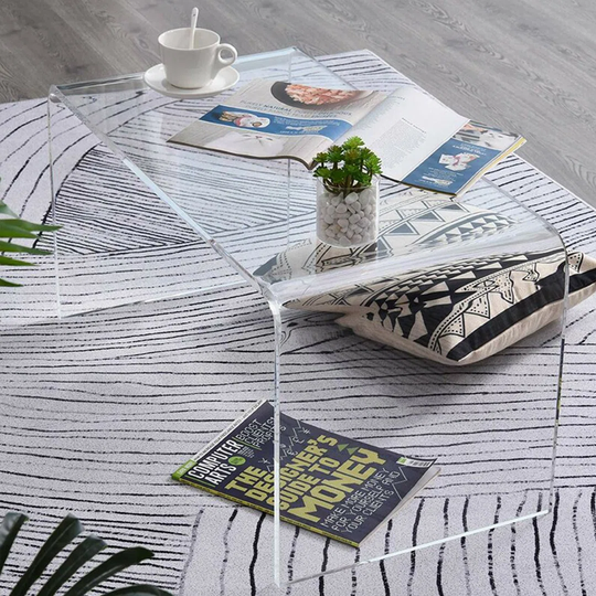 Clear Acrylic Coffee Table