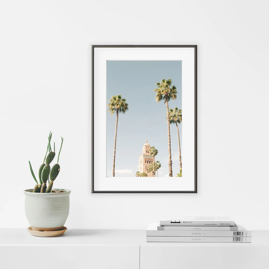 The Koutoubia - Picture Frame Photograph Print on Paper