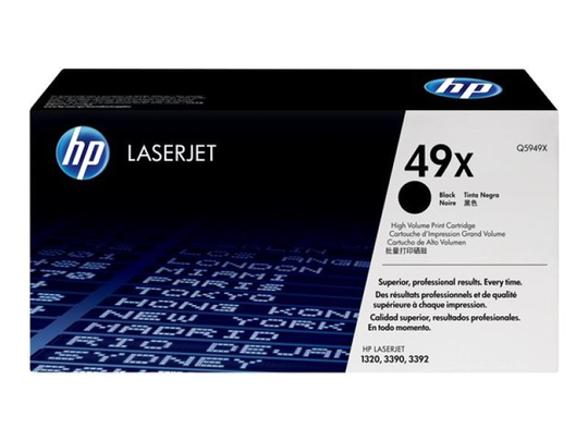 HP 49X Black Toner cartridge - Q5949X