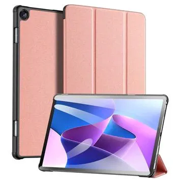 Dux Ducis Domo Lenovo Tab M10 Plus Gen 3 Tri-Fold Folio Case - Pink