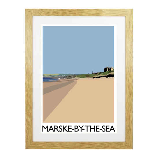 Marske-by-the-Sea 3 by Richard O'Neil - Graphic Art Print on Paper