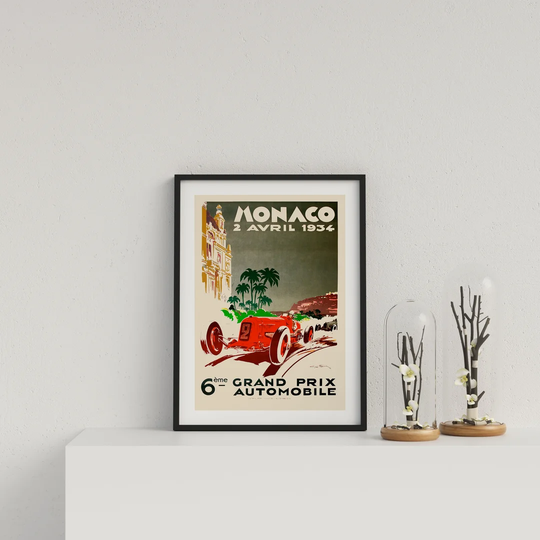 Retro Motor Racing Monaco GP 1934