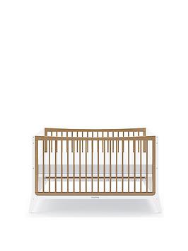 Snuz Fino Cot Bed - White/Natural