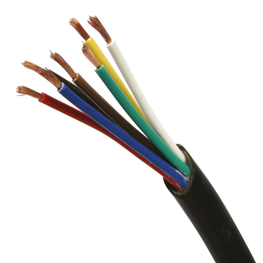 Trailer cable 7-core 1.0mm 5m 0438109