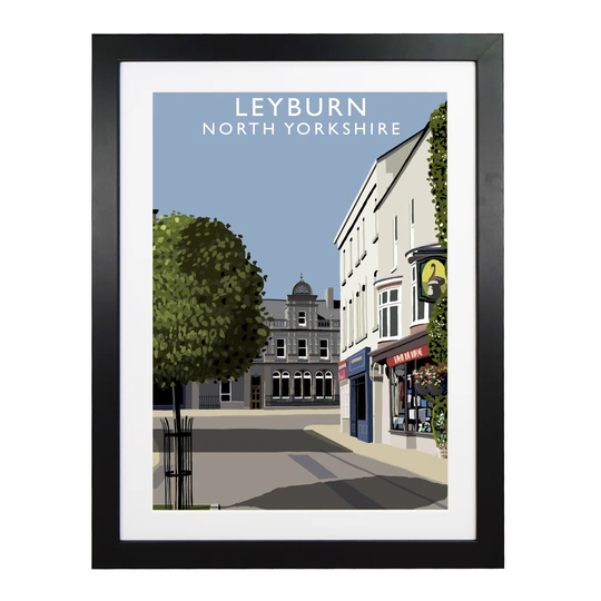 Leyburn 3 by Richard O'Neil - Graphic Art Print on Paper