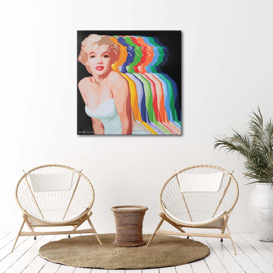 Canvas Print Pop Art Marilyn Monroe