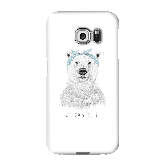 Balazs Solti We Can Do It Phone Case for iPhone and Android - Samsung S6 Edge - Snap Case - Gloss