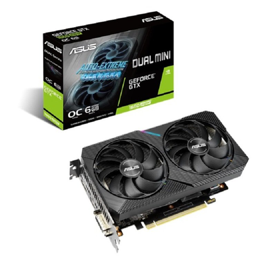 Asus GeForce GTX 1660 SUPER MINI 6GB OC Graphics Card