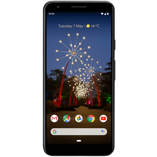 (Unlocked, Black) Google Pixel 3A Single Sim | 64GB | 4GB RAM