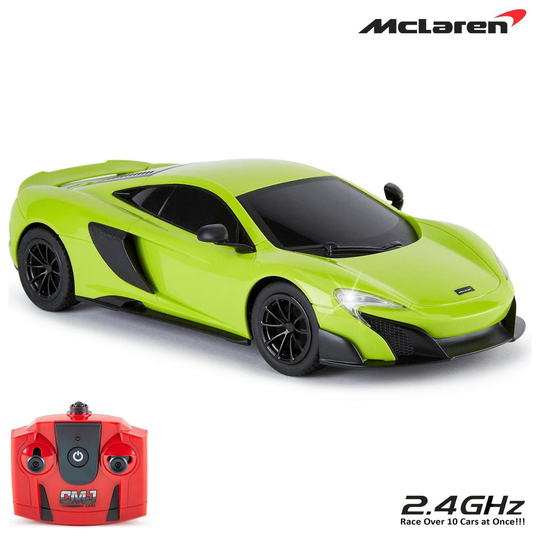 McLaren 1:24 Radio Controlled Sports Car - Green