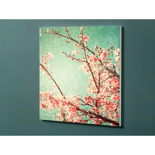 Notiz Motive Blossoms Magnetic Wall Mounted Cork Board