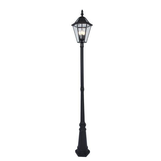 Safak 1-Light LED 227cm Post Light